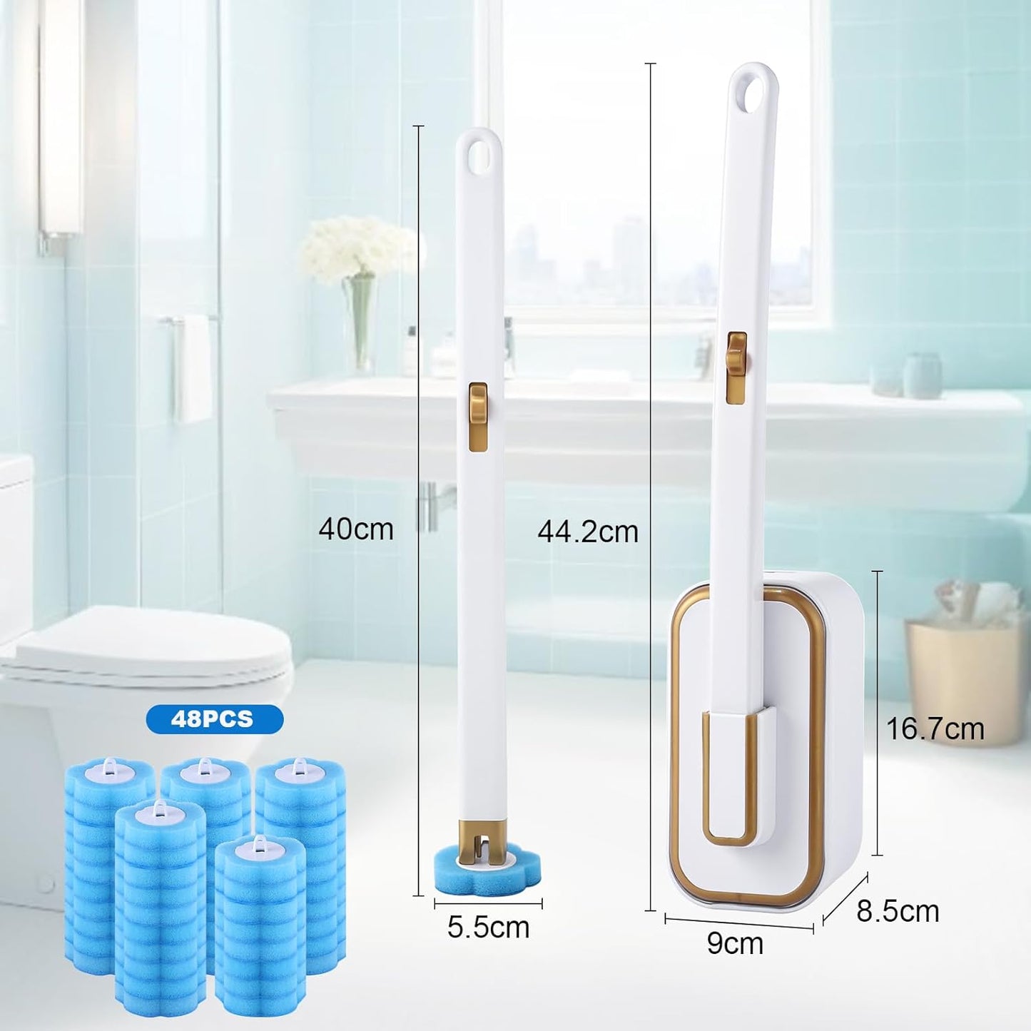 Saniclean Disposable Toilet Brush