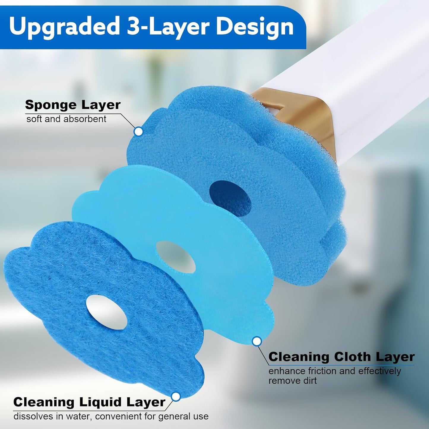 Saniclean Disposable Toilet Brush